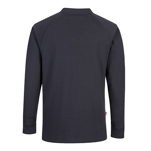 Portwest - FR33 - FR Anti-Static Crew Neck, Colour: Navy