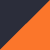 Orange / Navy